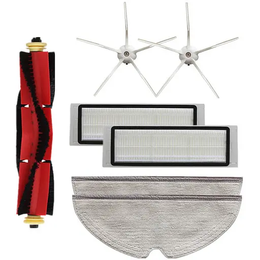 Набір розхідників (основна щітка, бічні щітки, фільтр, ганчірки) для робота пилососу Xiaomi RoboRock S5 Max