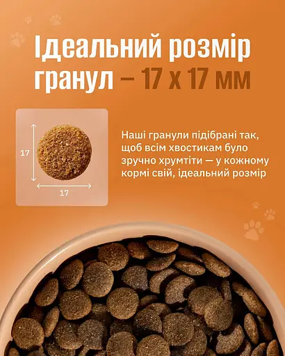 Cухий корм Pure Nutrition для собак середніх та великих порід з індичкою 3кг - фото 3