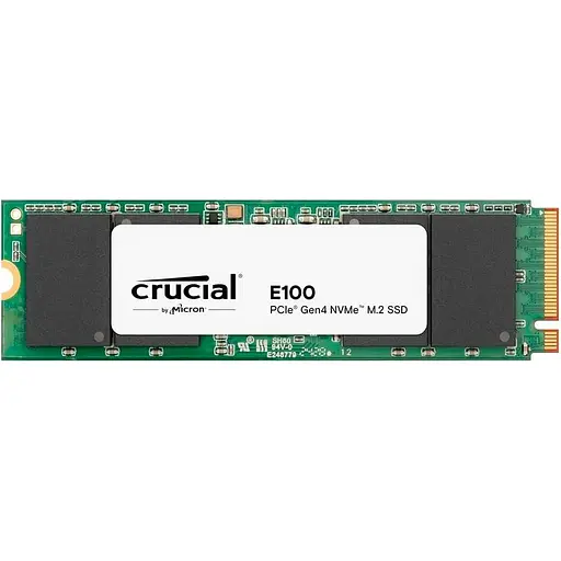 Накопичувач SSD Crucial m.2 NVMe 480GB E100 PCIe 4.0 (CT480E100SSD8) - фото 1