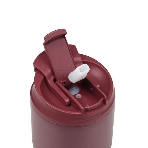 Смачна термочашка для кави 63mugs Drive 360 мл насичена червона (1063) - фото 3