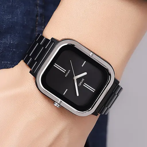 Наручний годинник чоловічий Skmei 2275 Black Silver, 2275BKSI (18374) - фото 3