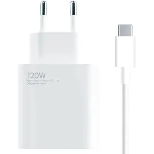 Зарядний пристрій Xiaomi 120W Combo з кабелем юсб-с (MDY-13-EE) білий - фото 1