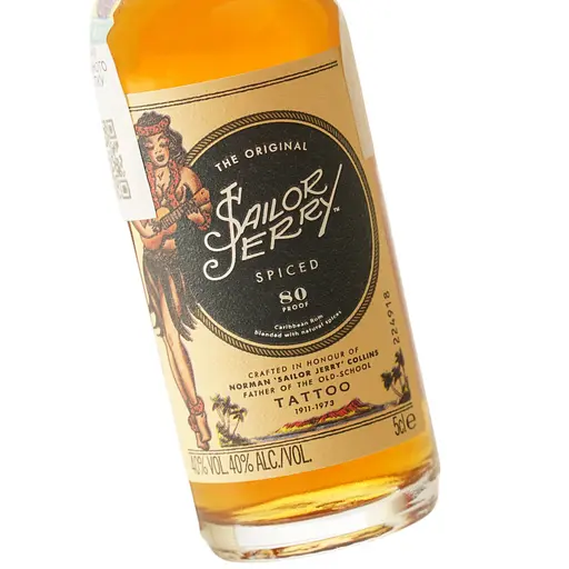 Ром Sailor Jerry Spiced, 40%, 0,05 л - фото 5