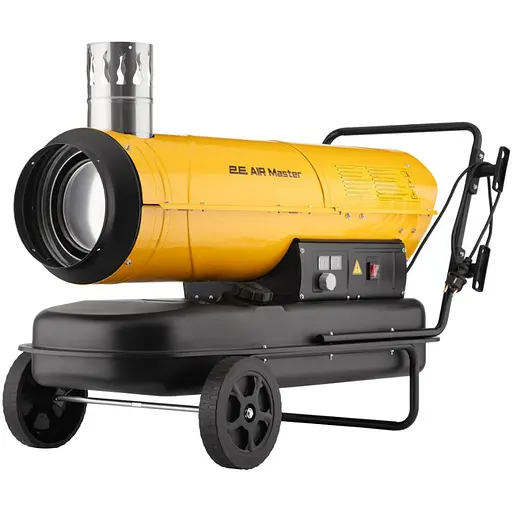 Теплова гармата 2E дизельна 30,0 кВт, площа обігріву 400 кв.м., жовтий (2E-DHI30780) - фото 1