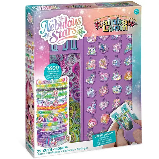 Набор для создания украшений Nebulous Stars Rainbow Loom Небесная фантазия с подвесками (11144)