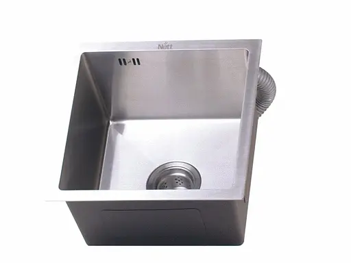 Кухонная мойка из нержавеющей стали 50 см под столешницу Nett NS-5045, Нержавеющая сталь - фото 3
