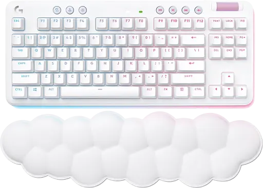 Клавіатура бездротова Logitech G715 RGB White (920-010465)