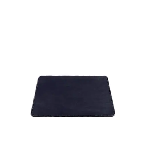 Килимок для мишки BlankNote з натуральної шкіри 1.0 темно-синій краст  - фото 4