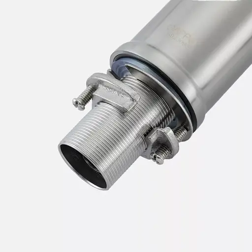 Змішувач для кухні гнучкий вилив збройована сталь Gappo G4098-25 Нержавіюча сталь - фото 6