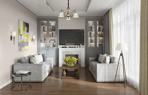 Люстра подвесная Brille прованс E27 60W G (BKL-686S/3) - фото 9