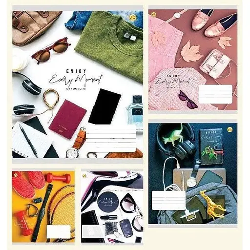 Зошит учнівський Тетрада 41511 48 аркушів Різнокольоровий 1 шт. в асортименті - фото 1