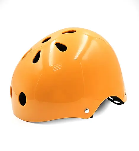 Комплект детского шлема и защиты Yongkang GB24429-2009 S (5–9 лет) оранжевый динозавр (G0001138) - фото 4