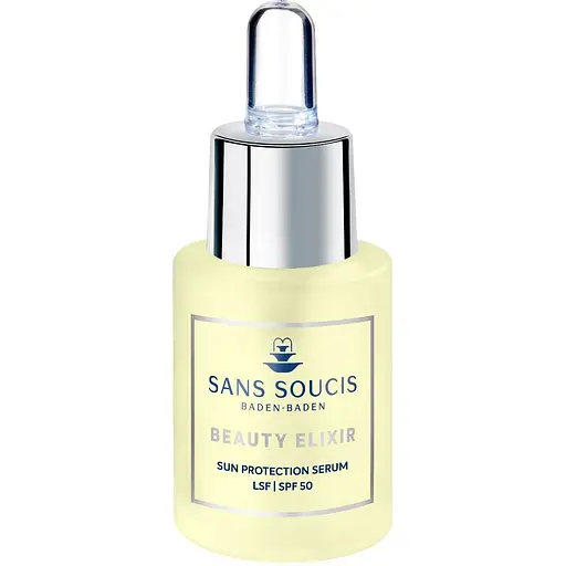 Сыворотка для лица Sans Soucis Beauty Elixir солнцезащитная SPF50 15 мл - фото 1