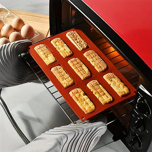 Силіконова форма для глазурованих сирків, батончиків, цукерок та льоду, Kitchen Master Коричневий 87343 - фото 7