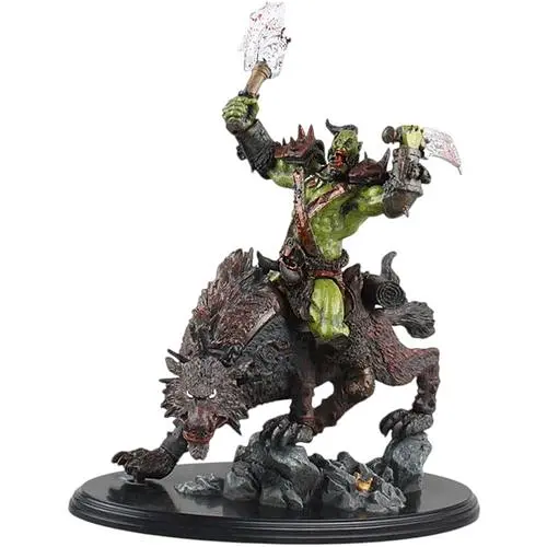 Фігурка World of Warcraft Orc Wolf Rider Riding Wolf Світ Військового Ремесла Орк Наїзник 26 см WOW 21.80 - фото 1