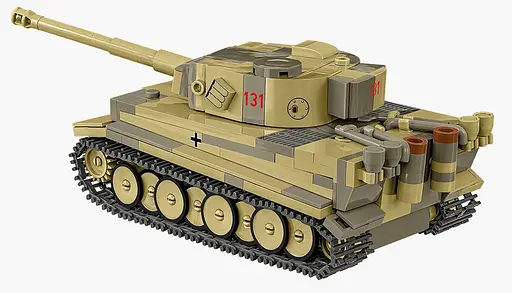 Конструктор дитячий танк PANZER VI TIGER I no. 131 COBI 2734 - фото 3