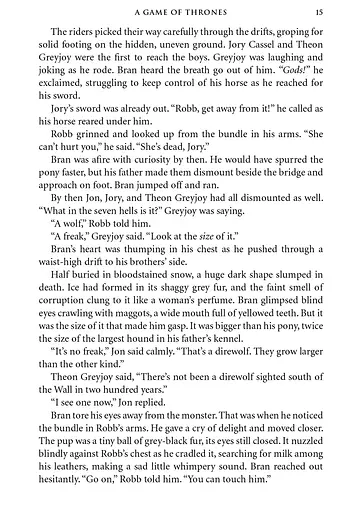 A Song of Ice and Fire: A Game of Thrones. Book 1 - фото 7