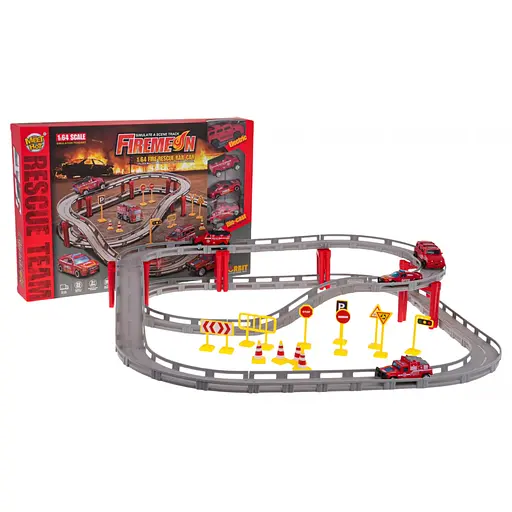 Гонная трасса детская "Пожарная часть" - фото 5