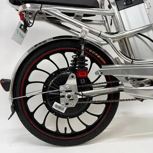 Электровелосипед E-scooter V4 двухместный 20 дюймов 600W 60V 16Ah + PASS-система - фото 5