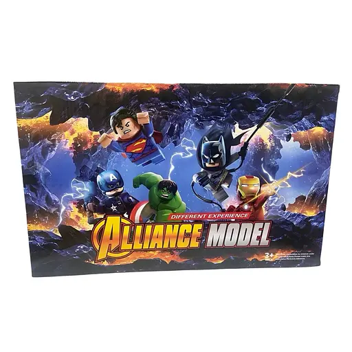 Коллекционный набор игровых фигурок «Marvel» из 6 героев и оружием - фото 4