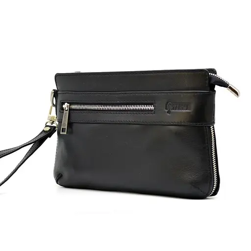 Чоловічий шкіряний клатч-барсетка TARWA 25х16.5х3.5 см sum0028519 - фото 1