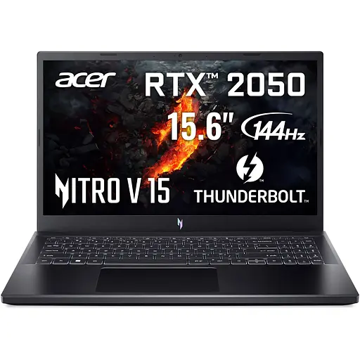 Ноутбук Ігровий Acer Nitro V15 ANV15-51-5844 i5-13420H la 47GHz, Full-HD, IPS, 16GB DDR5, 512GB, RTX 2050 - фото 3