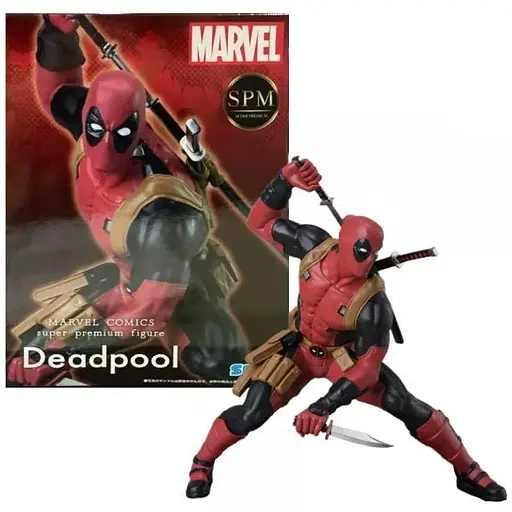 Коллекционная фигурка Sega SPM Marvel Deadpool Марвел Дедпул 18 см S SPM M D 18 - фото 1