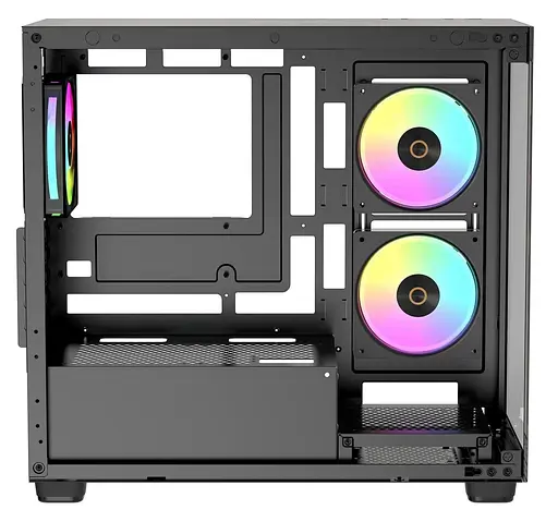 Корпус OCYPUS GAMMA C52 BK ARGB (GAMMA-C52-BKD300XX-GL) без блока питания - фото 7