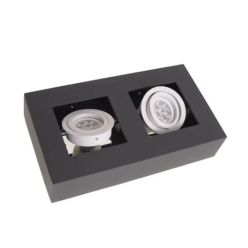Підсвічування тубус Brille AL-728/2 GU10 BK IP20 MR16 26-851 - фото 5