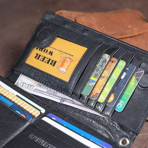 Кожаный женский кошелек ST Leather 19х9.5х2.5 см acs0016006 - фото 8