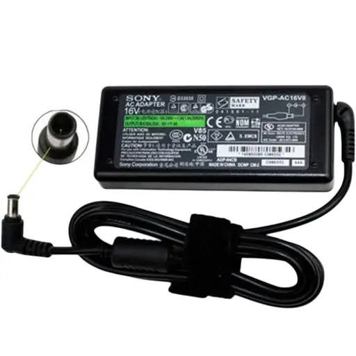 Блок живлення для ноутбука Sony 64W(16V/4A) 6.5x4.4