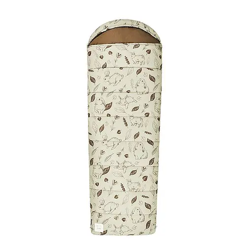 Спальный мешок Naturehike MT180 CNH22SD015 Правый (Бежевый с принтом)