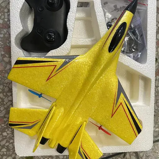 Літак на радіокеруванні SCHE HW33 New Foam Yellow - фото 3