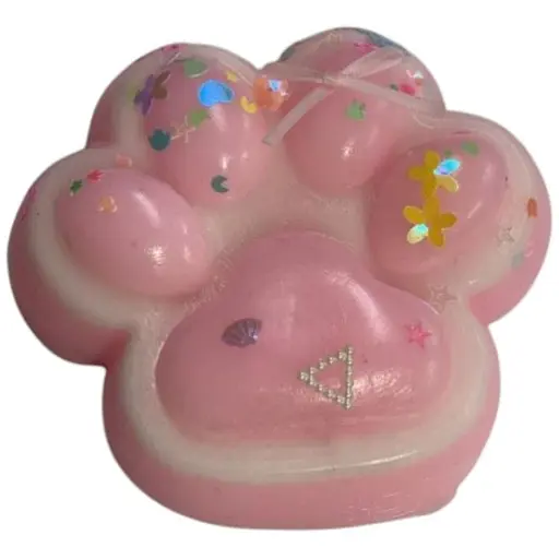 Таба лапка A-Toys велика 13 см сквіш рожева - фото 1