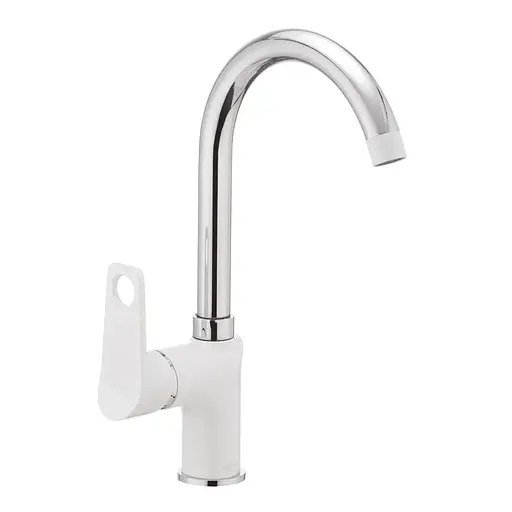 Змішувач для кухні white Mixxus Dallas 014 MX0030 Білий матовий - фото 1