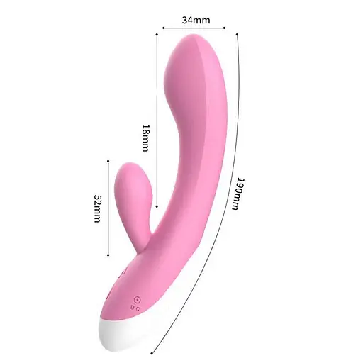 Вибратор кролик Mr. Rabbit 12 режимов розовый - фото 3