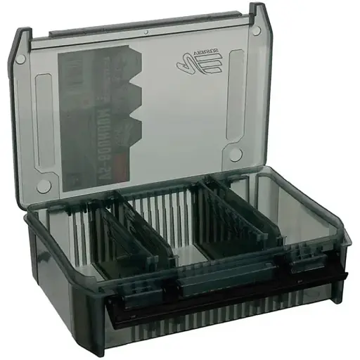Коробка Meiho Versus VS-800NDDM Compartment Case 205×145×60mm Black - фото 2