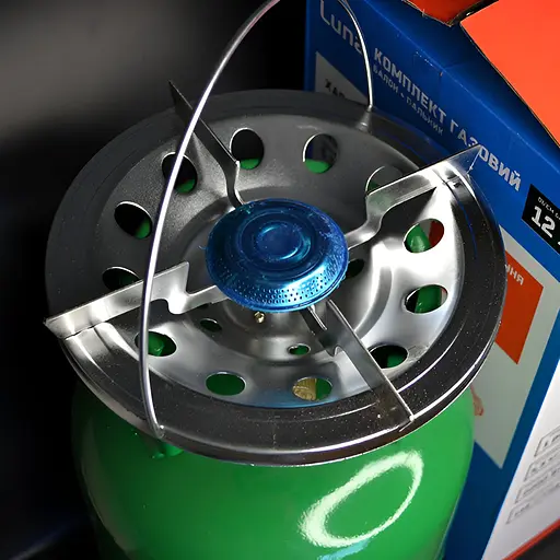 Комплект газовий Luna балон та пальник для кемпінгу 5л (8618-1) - фото 3