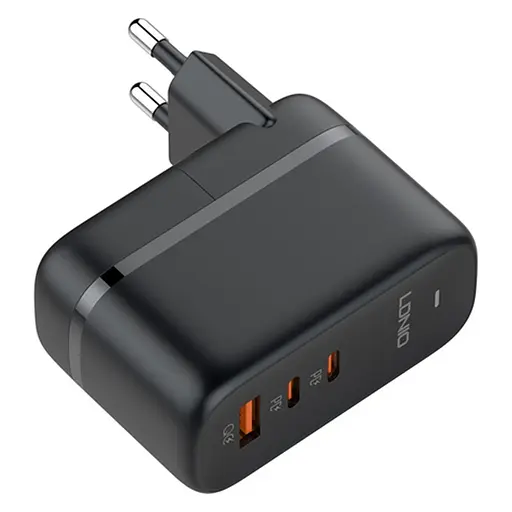 Мережевий зарядний пристрій адаптер живлення LDNIO Q366 3 порти 65 W - фото 3