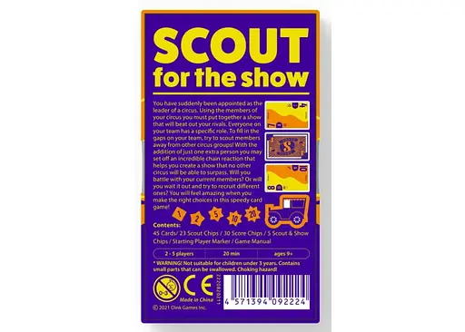 Настільна гра Oink Games Розвідник (Scout) (англ.) (PS047) - фото 2