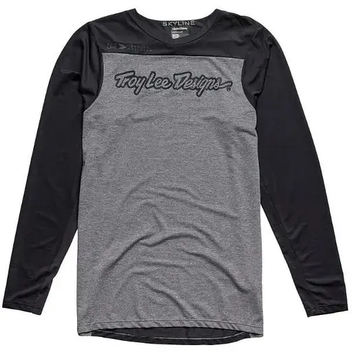 Велоджерси Troy Lee Designs Skyline LS Jersey Signature Grey/Black S (1106-341917002)