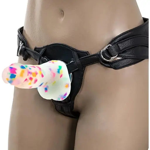 Фалоімітатор з конфетті Addiction - Party Marty 7.5 - фото 8