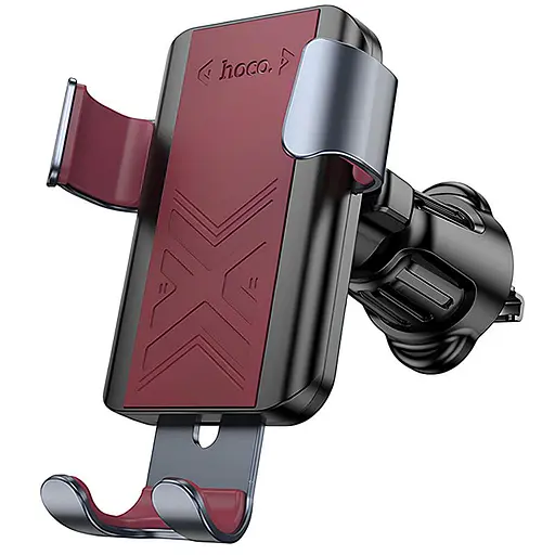 Автотримач Hoco H70 Gamble gravity (air outlet) Black / Red