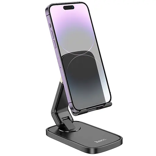 Тримач для телефону Hoco HD8 Blackfish Black - фото 2