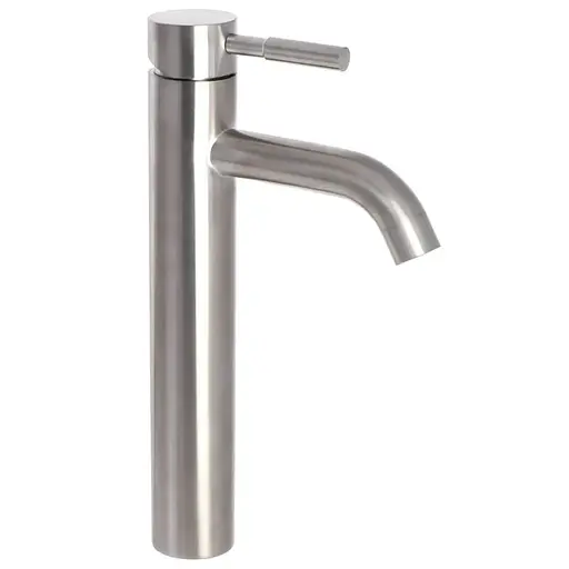 Смеситель для умывальника Mixxus SUS-001-B-High нержавеющая сталь MI6098 Нержавеющая сталь - фото 1