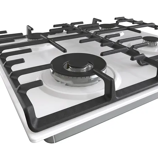 Варочная панель Gorenje газовая, 60 см, чугун, белый - фото 5