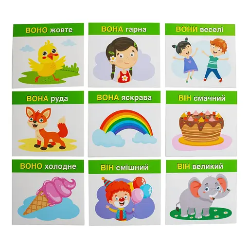 Учебные карточки "Изучаем местоимения ОН, ОНА, ОНО, ОНИ" 10109168, 15 карточек - фото 6