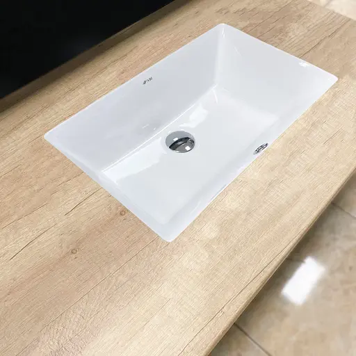 Умивальник VBI Sorrento white врізний VBI-018037, Білий - фото 3