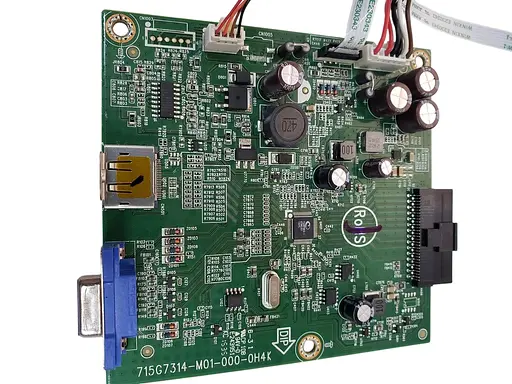 Материнская плата монитора HP P202 715G7314-M01-00-0H4K "Б/У" - фото 1