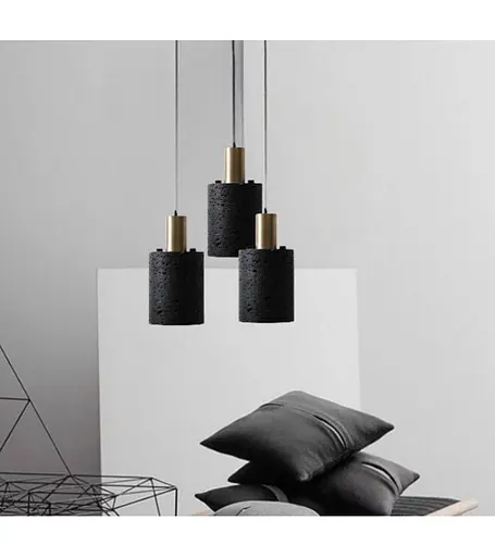 Люстра-подвес Romin 8869 SZ черный+бронза - фото 2